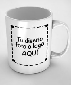 Taza Personalizable Blanca