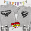 Polos Superman / Wonder Woman