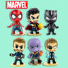 Set 6 Piezas Avengers Infinity War
