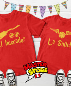 Polos Harry Potter (buscador y snitch)