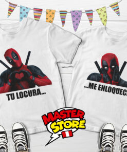 Polos Deadpool Locura